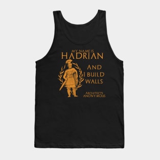 Emperor Hadrian Architects Anonymous Tank Top